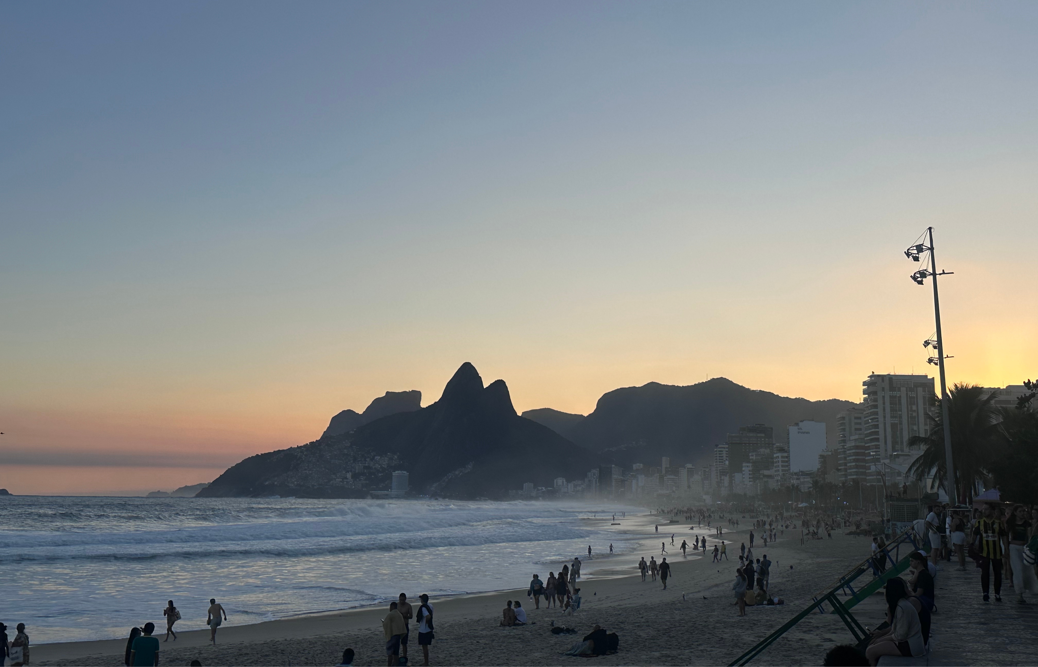 Atardecer en Ipanema — Río de Janeiro